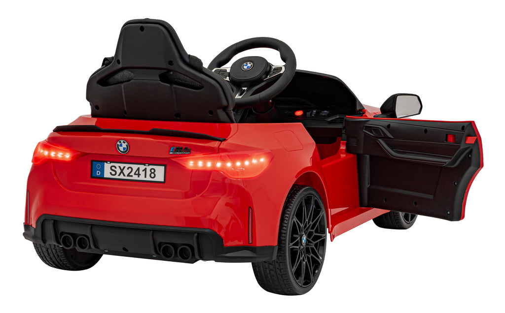 Elektrické autíčko BMW M4 červená