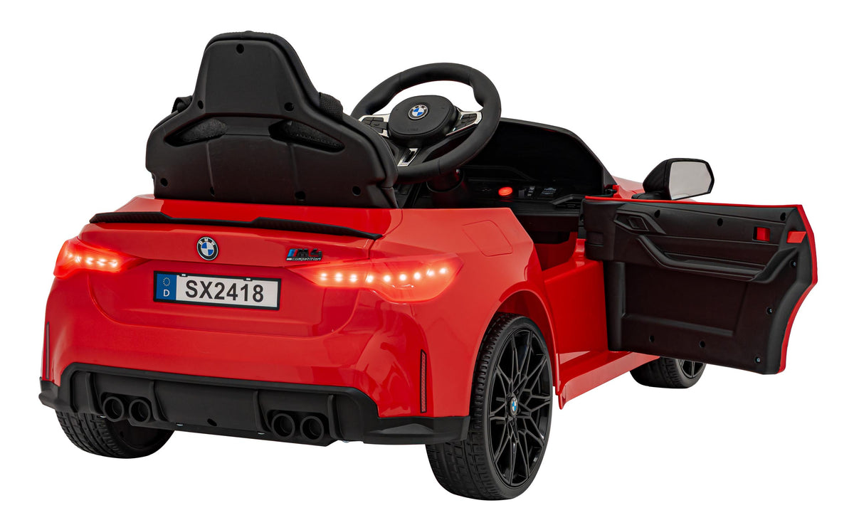 Elektrické autíčko BMW M4 červená