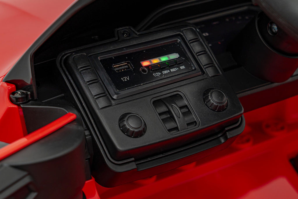 Elektrické autíčko BMW M4 červená