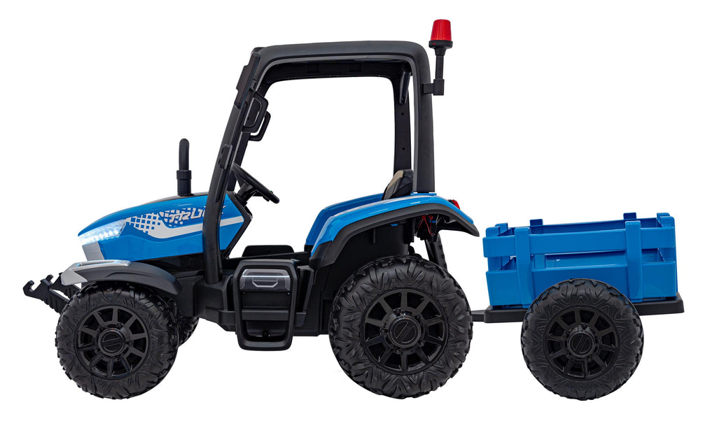 Tractor Vehicle BLAST With Trailer Blue