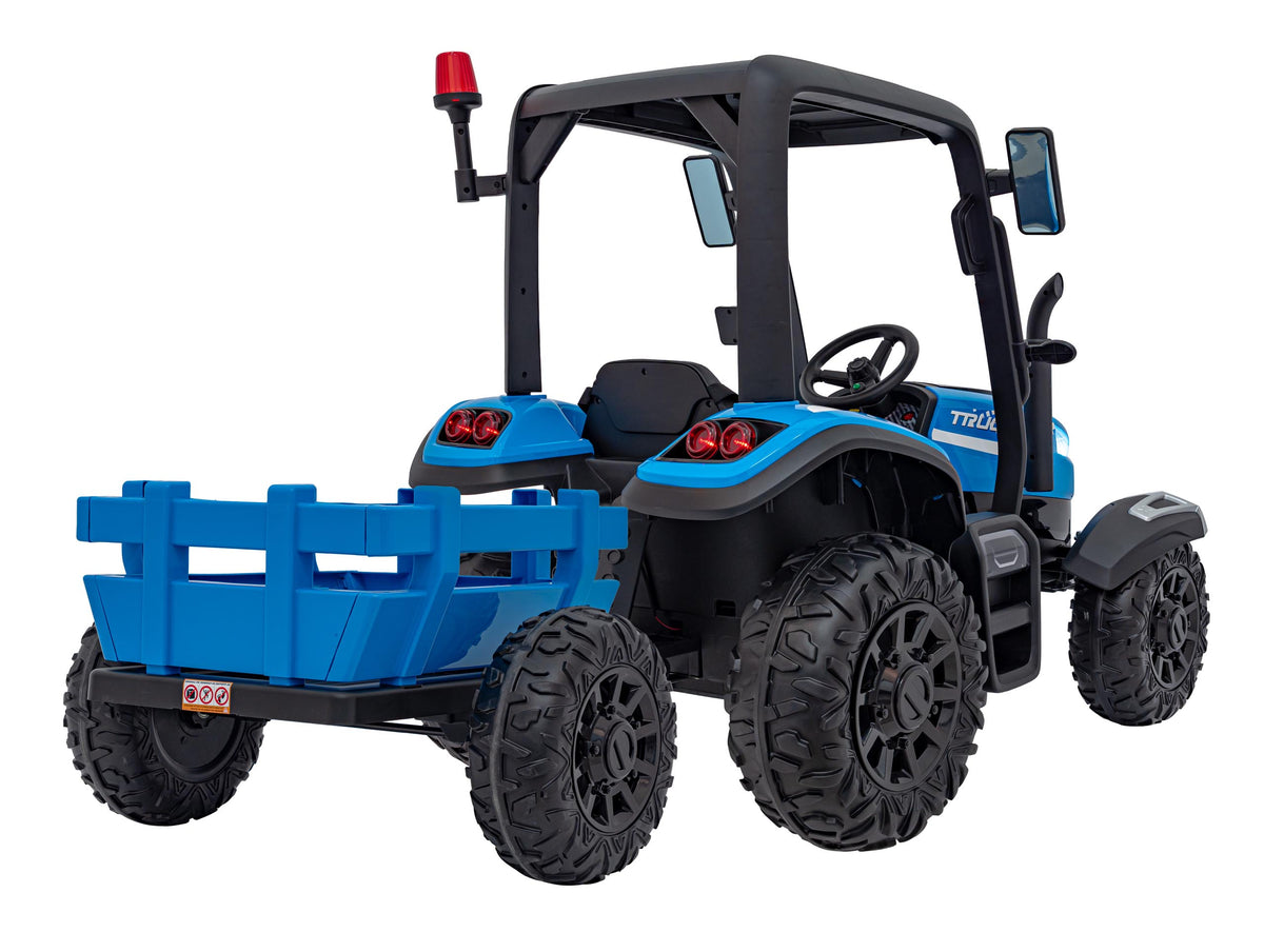 Tractor Vehicle BLAST With Trailer Blue