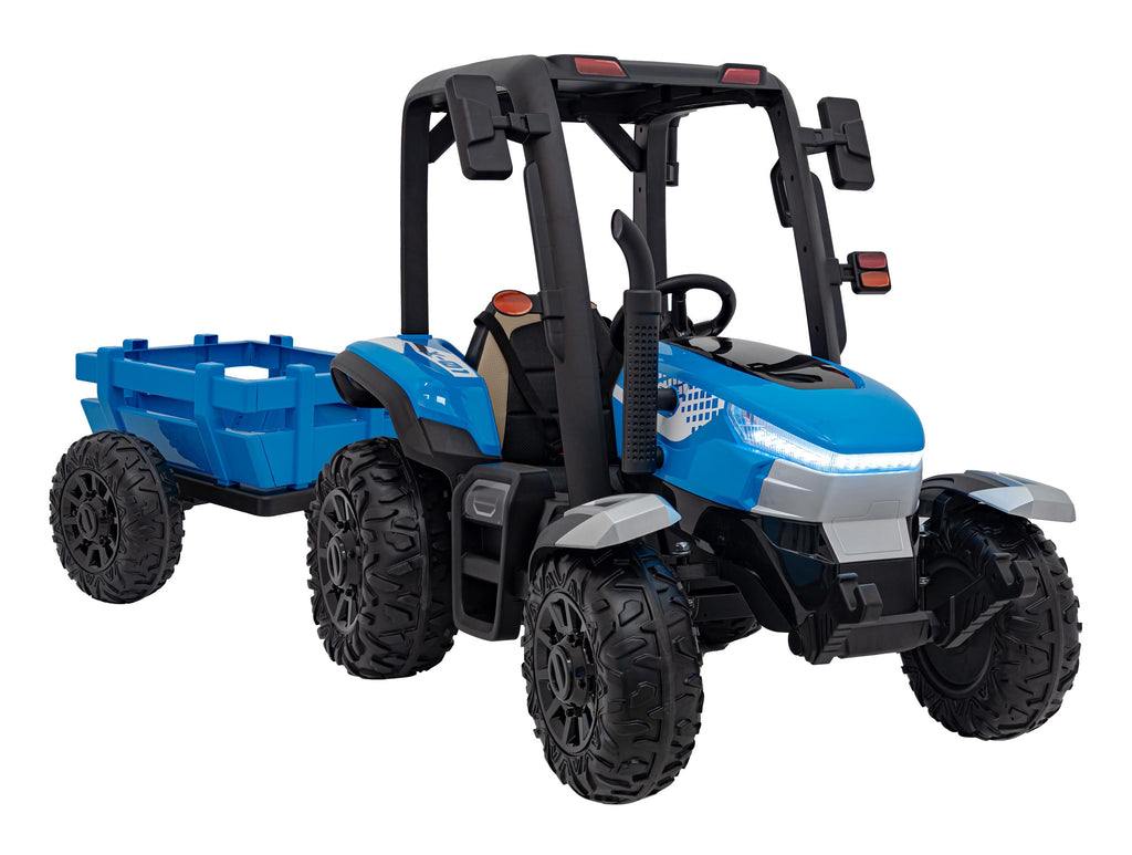 Tractor Vehicle BLAST With Trailer Blue