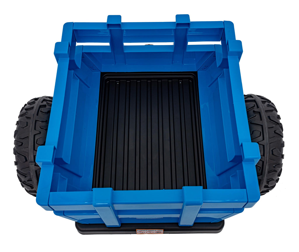Tractor Vehicle BLAST With Trailer Blue