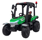 Elektrický traktor BLAST 24 V s prívesom – zelený