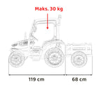 Tractor Vehicle BLAST With Trailer Green