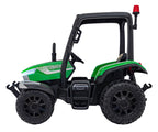 Elektrický traktor BLAST 24 V s prívesom – zelený