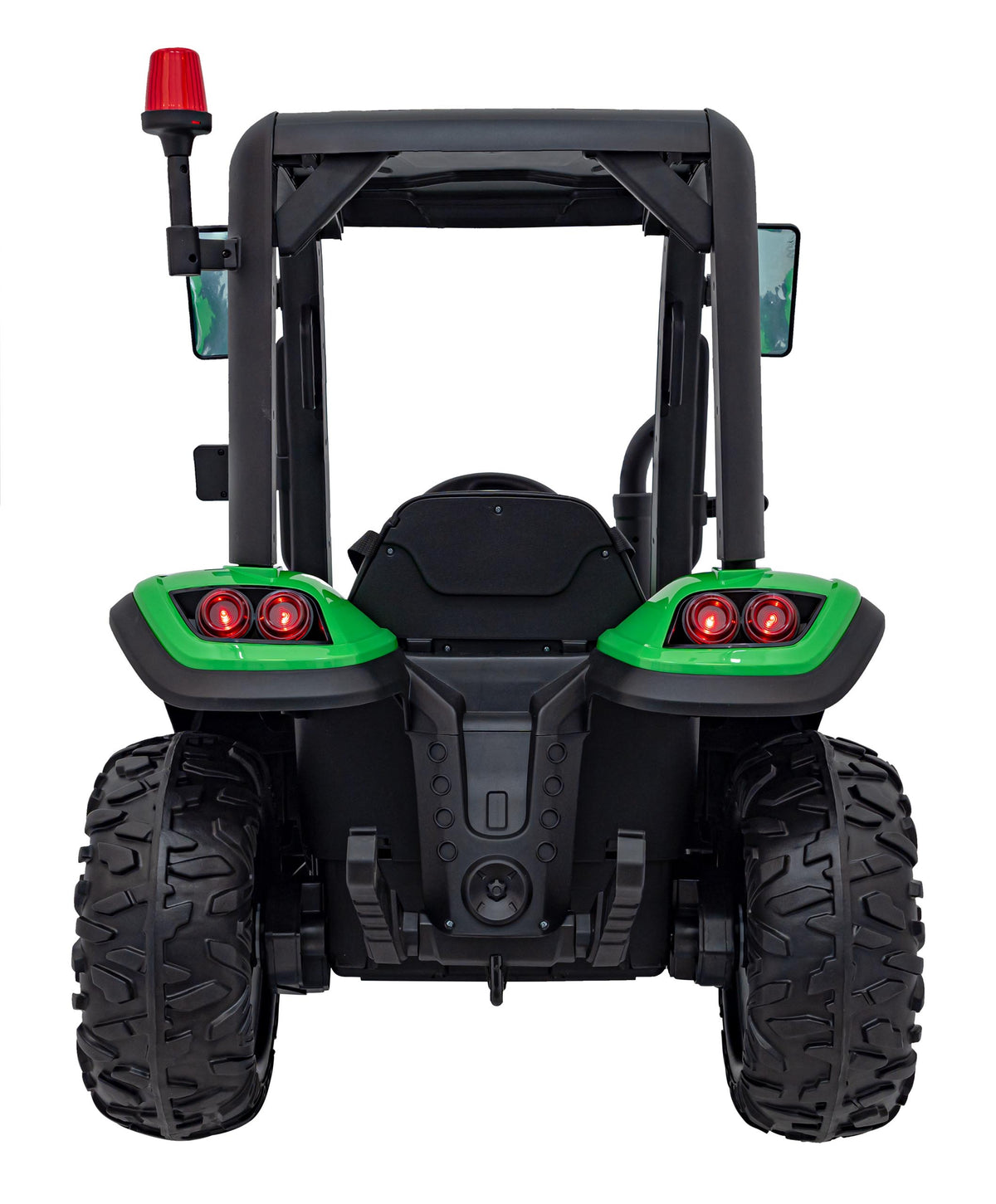 Elektrický traktor BLAST 24 V s prívesom – zelený
