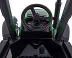 Elektrický traktor BLAST 24 V s prívesom – zelený