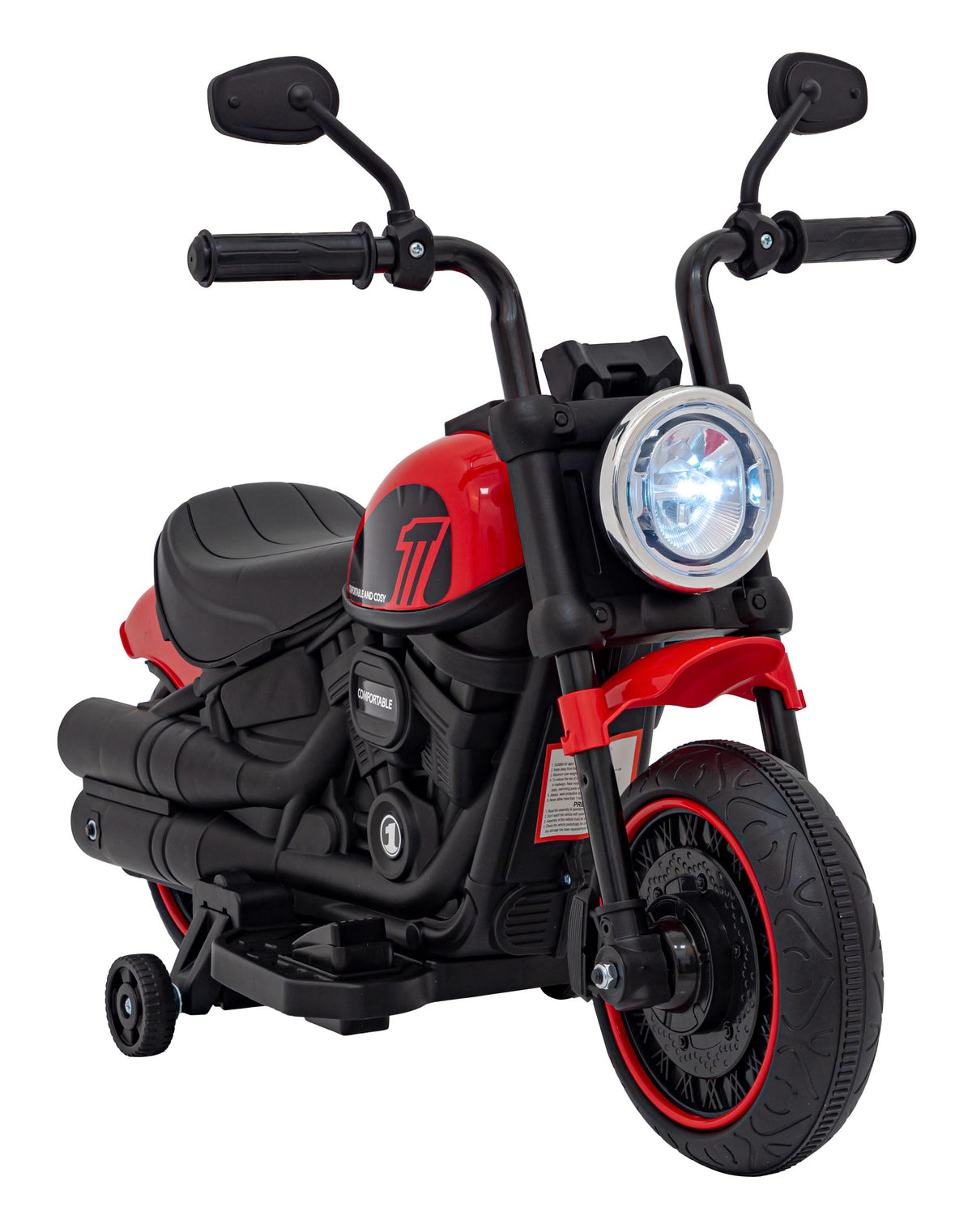 Chopper FASTER motorbike Red