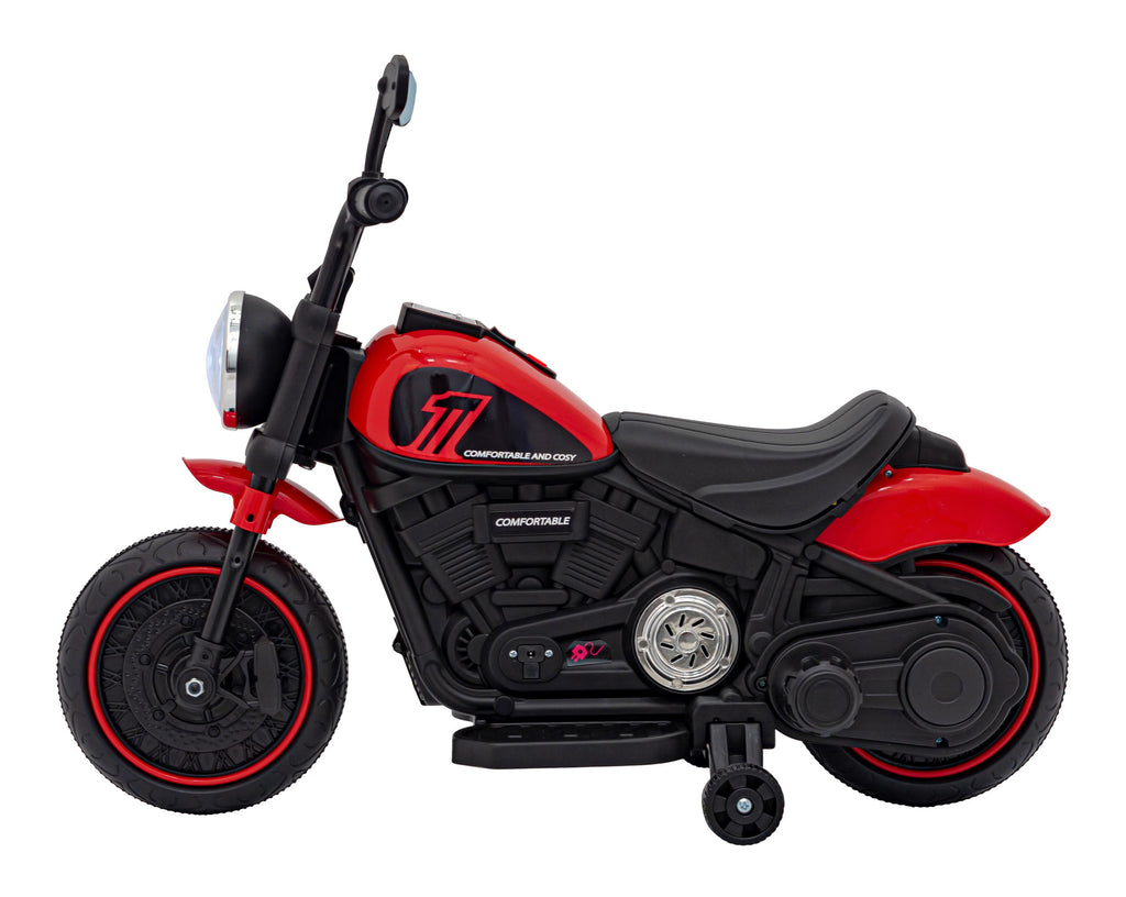 Chopper FASTER motorbike Red
