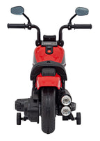 Elektrická motorka Chopper FASTER červená