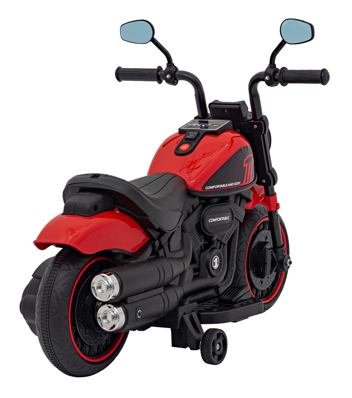 Chopper FASTER motorbike Red