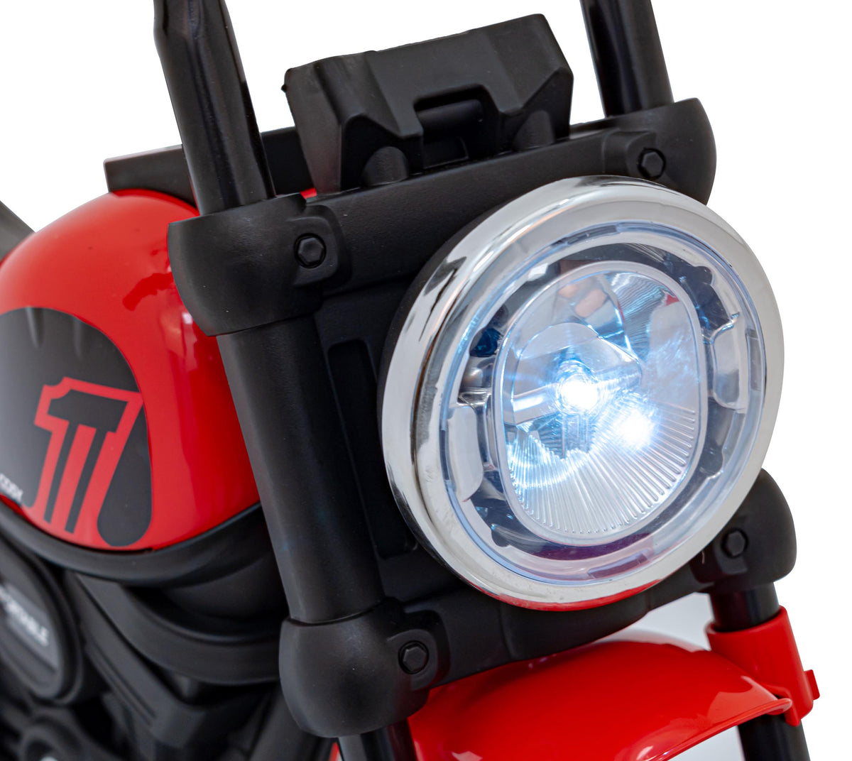 Chopper FASTER motorbike Red