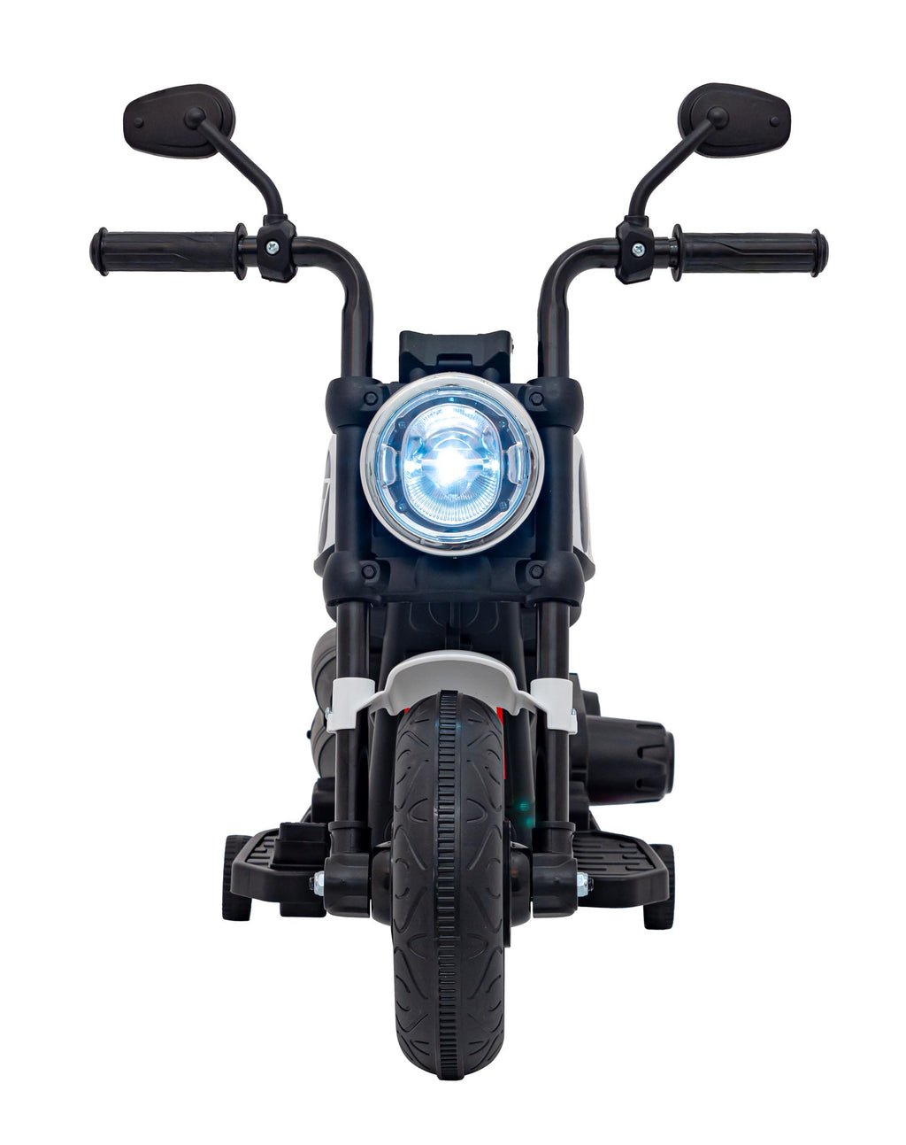 Chopper FASTER motorbike White
