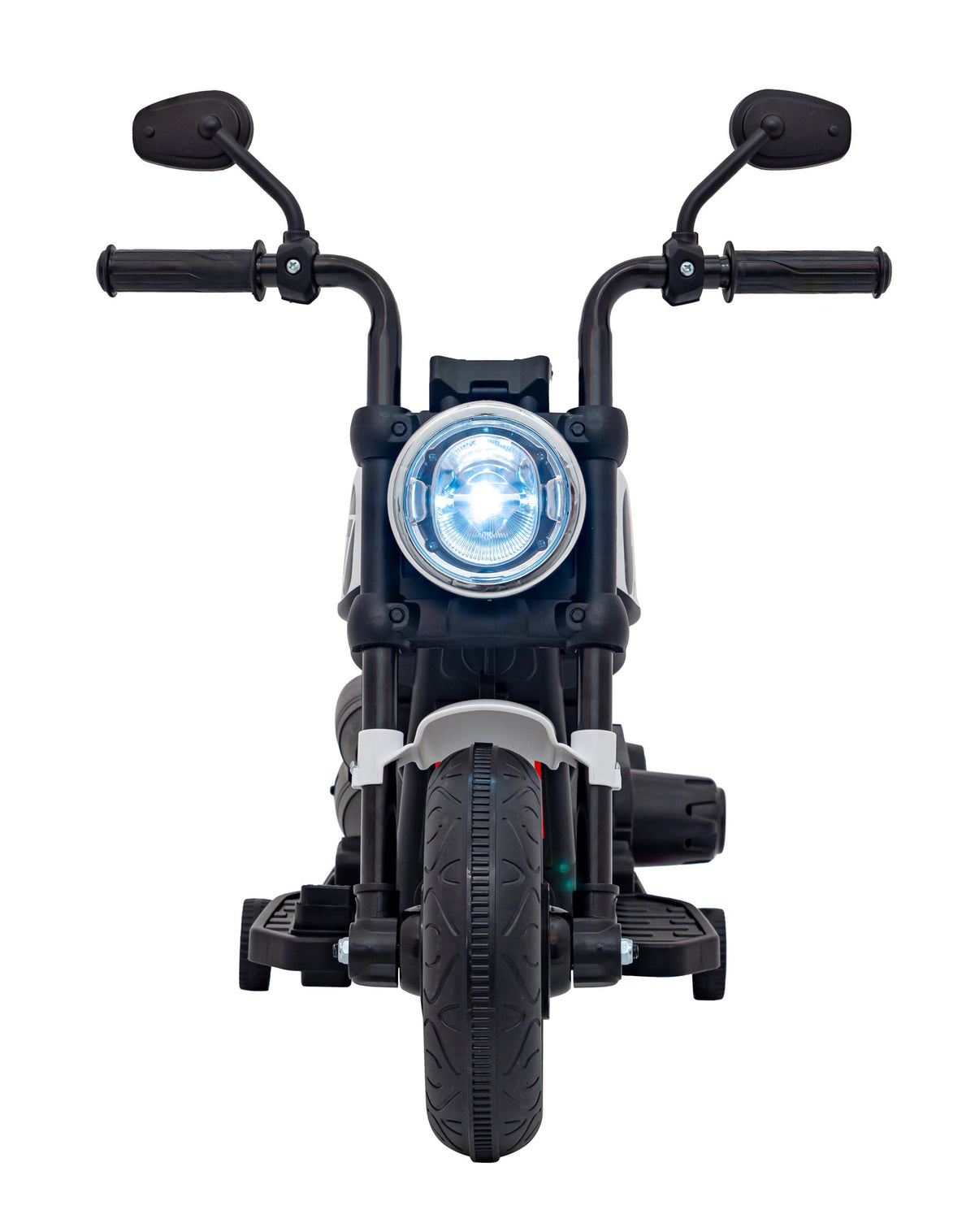 Chopper FASTER motorbike White