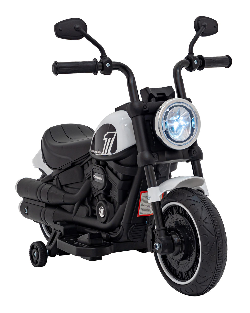 Chopper FASTER motorbike White