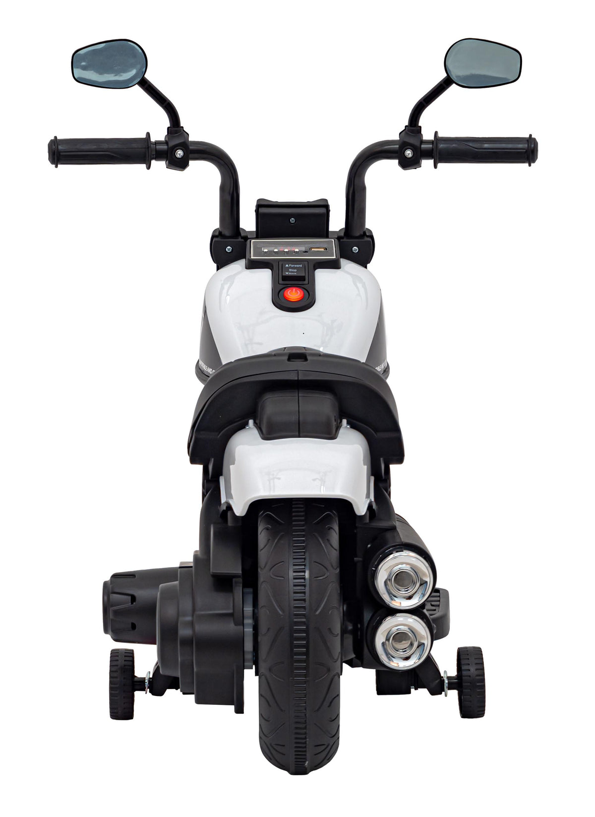 Chopper FASTER motorbike White