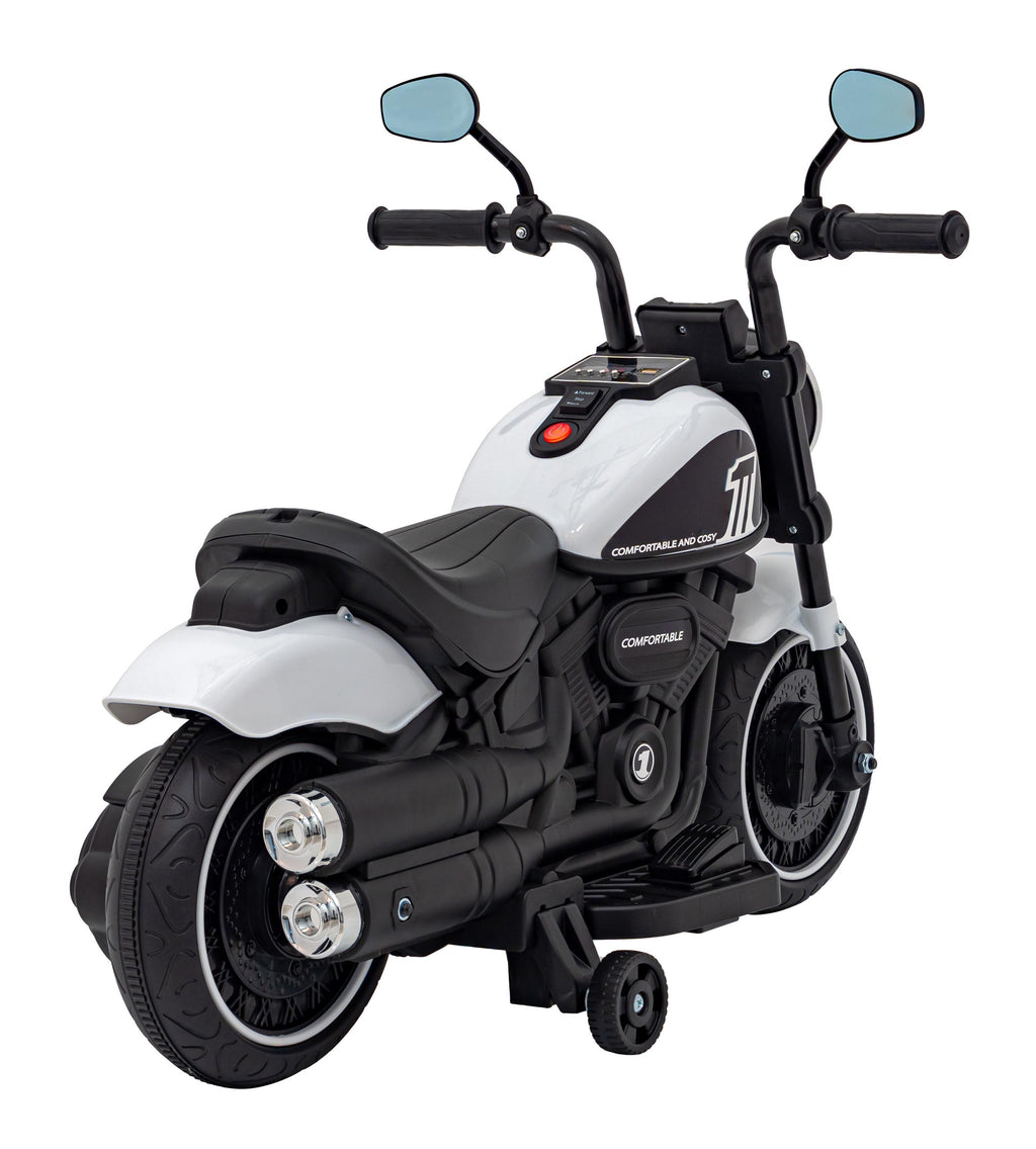 Chopper FASTER motorbike White