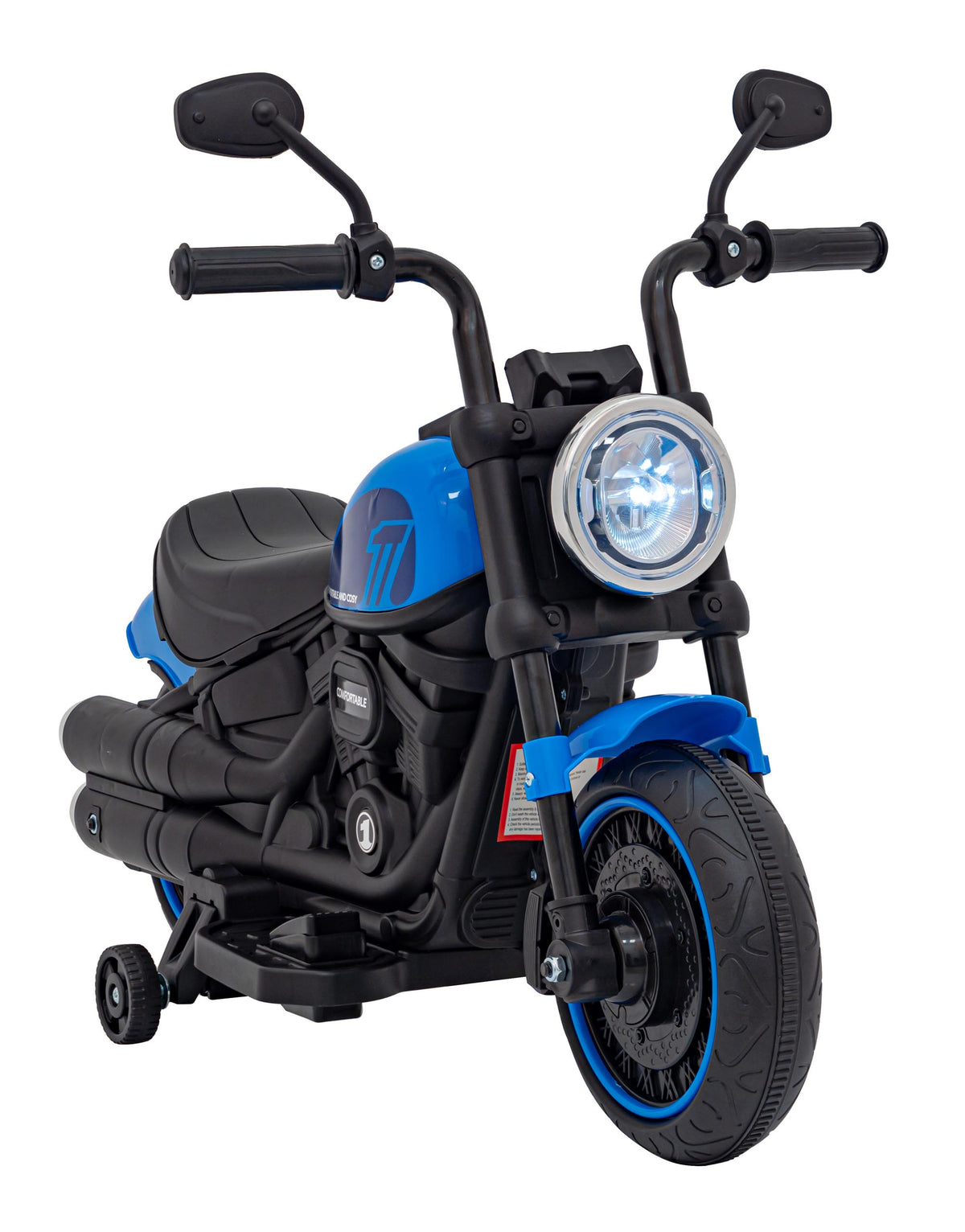 Chopper FASTER motorbike Blue