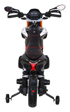 Elektrická motorka Aprilia čierna