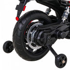 Elektrická motorka Aprilia čierna