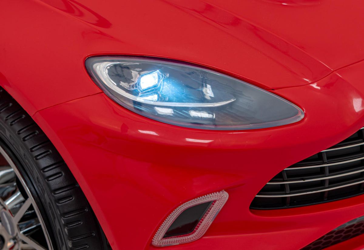 Elektrické autíčko Aston Martin DBX 12 V – červené