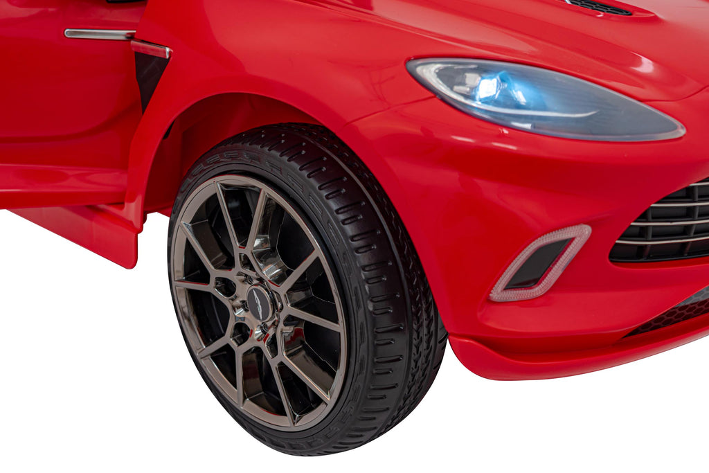 Elektrické autíčko Aston Martin DBX 12 V – červené