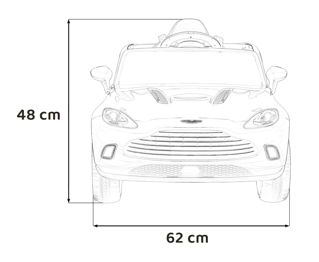 Aston Martin DBX vehicle Red