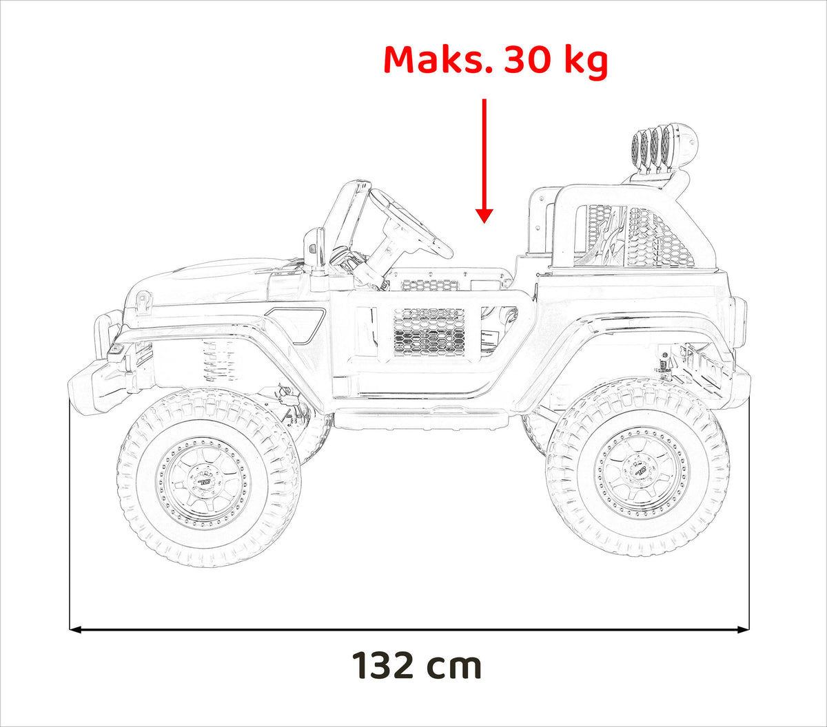 OFF-ROAD 3.0 vehicle Pink