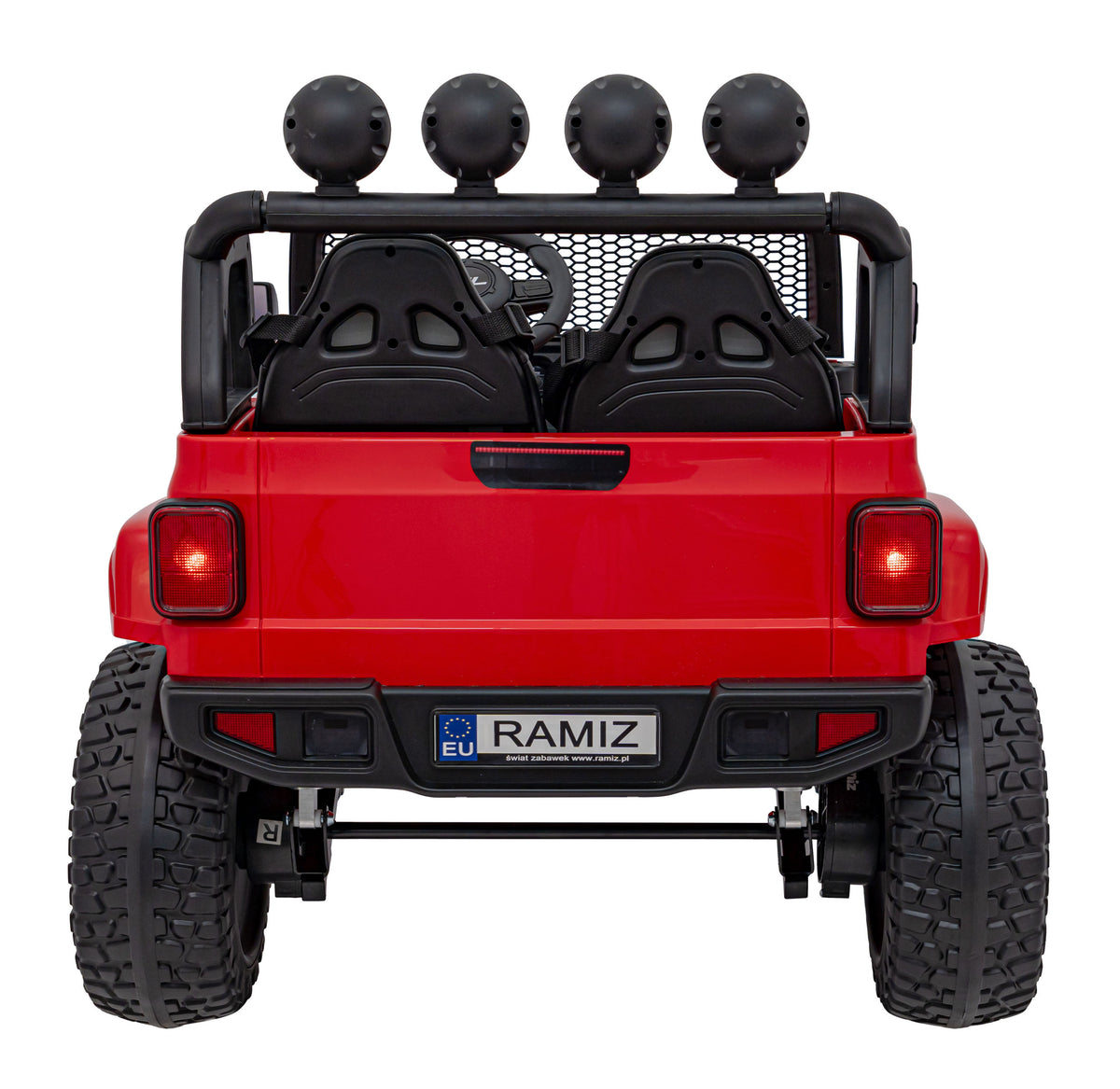 Elektrické autíčko OFF-ROAD 3.0 červená