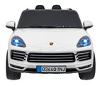 Elektrické autíčko Porsche Cayenne S lakované biela