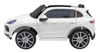 Elektrické autíčko Porsche Cayenne S lakované biela