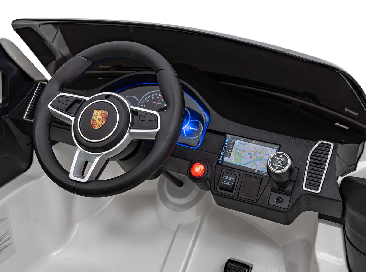Elektrické autíčko Porsche Cayenne S lakované biela