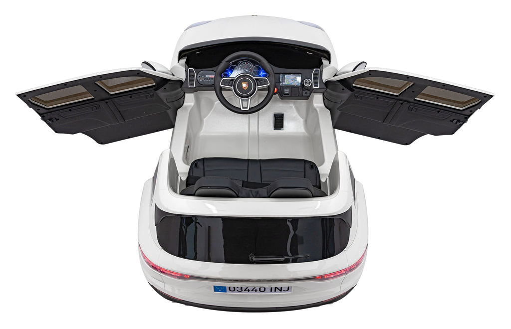 Elektrické autíčko Porsche Cayenne S lakované biela