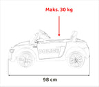 Elektrické autíčko Audi R8 Police