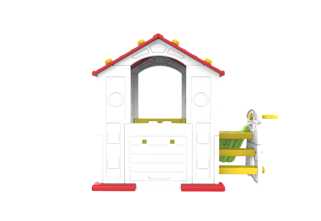 Cottage Slide 3in1 Red Roof