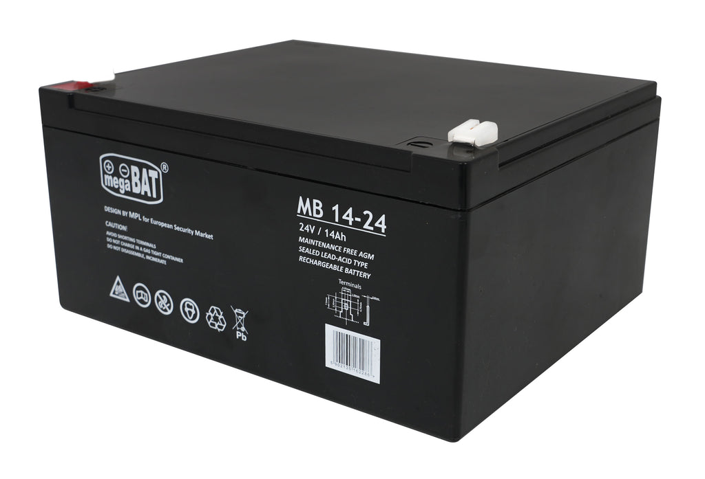 Vehicle parts battery 24V 14AH