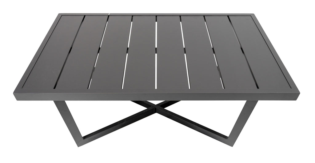Aluminum Garden Furniture Sofa + Two Armchairs + Table