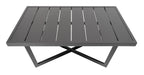 Aluminum Garden Furniture Sofa + Two Armchairs + Table