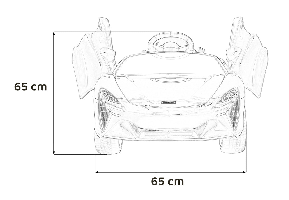 Mclaren Artura vehicle Black