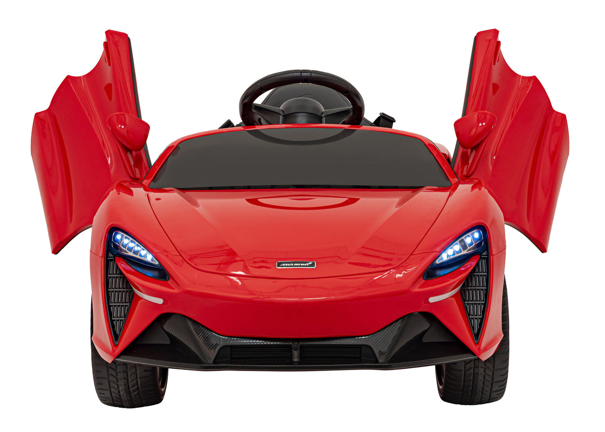 Elektrické autíčko Mclaren Artura červená