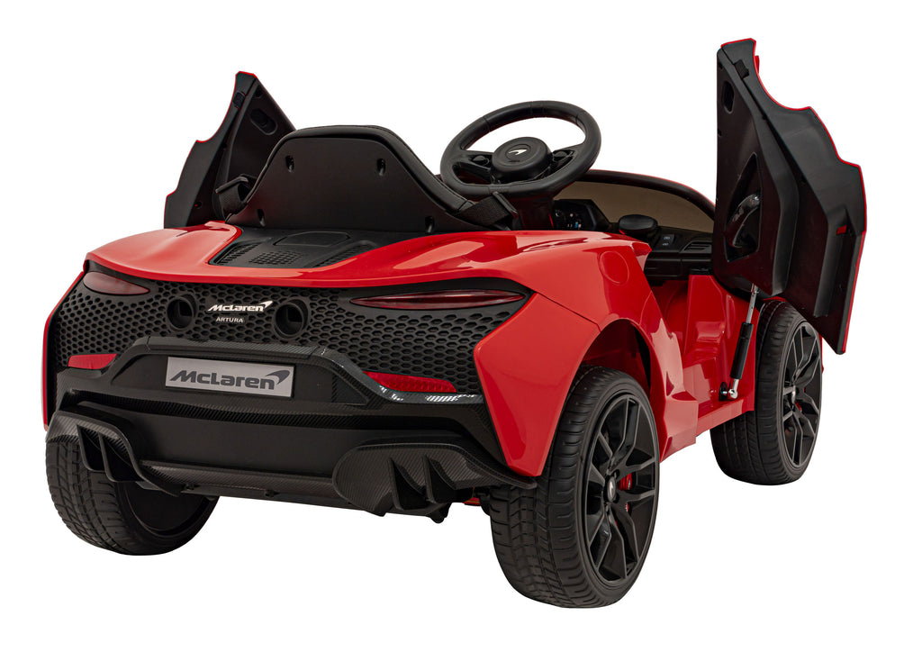 Elektrické autíčko Mclaren Artura červená