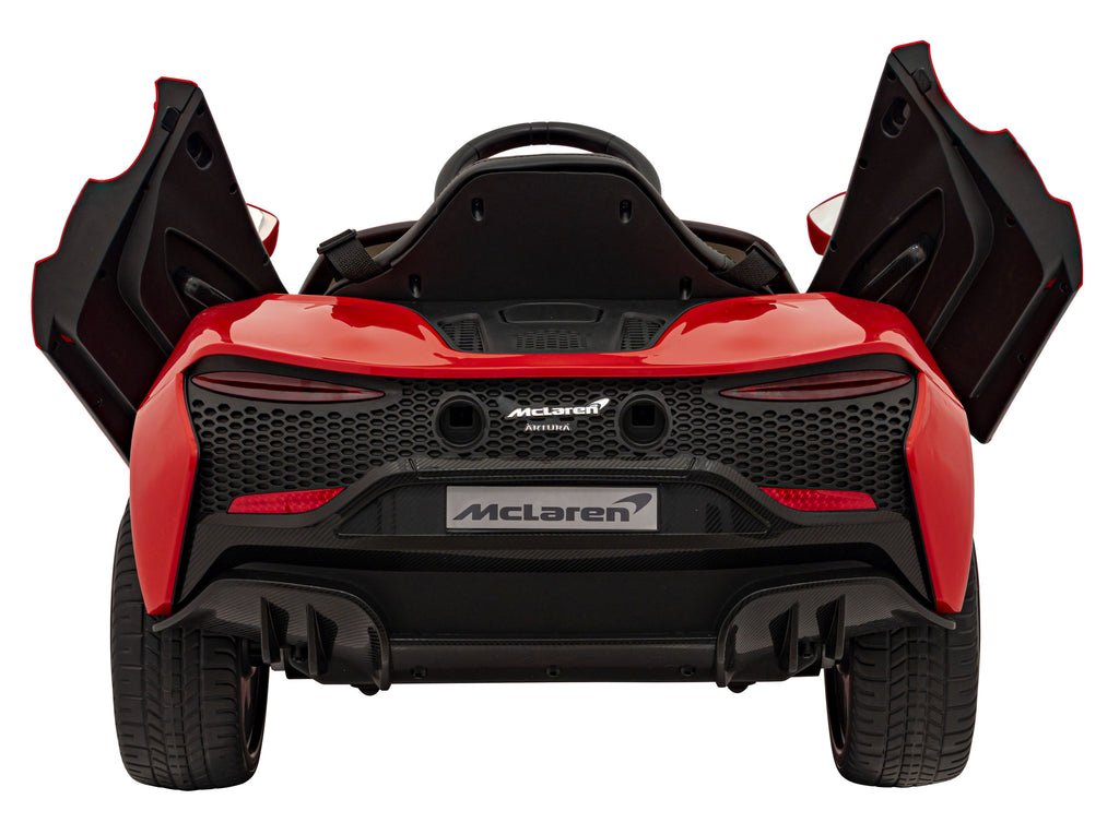 Elektrické autíčko Mclaren Artura červená
