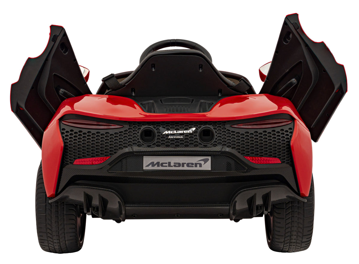 Elektrické autíčko Mclaren Artura červená
