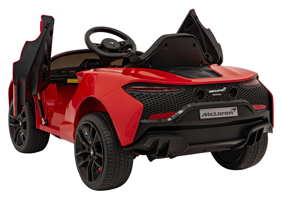 Mclaren Artura vehicle Red