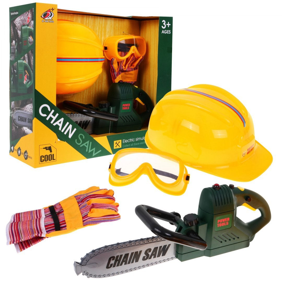 Large chainsaw set