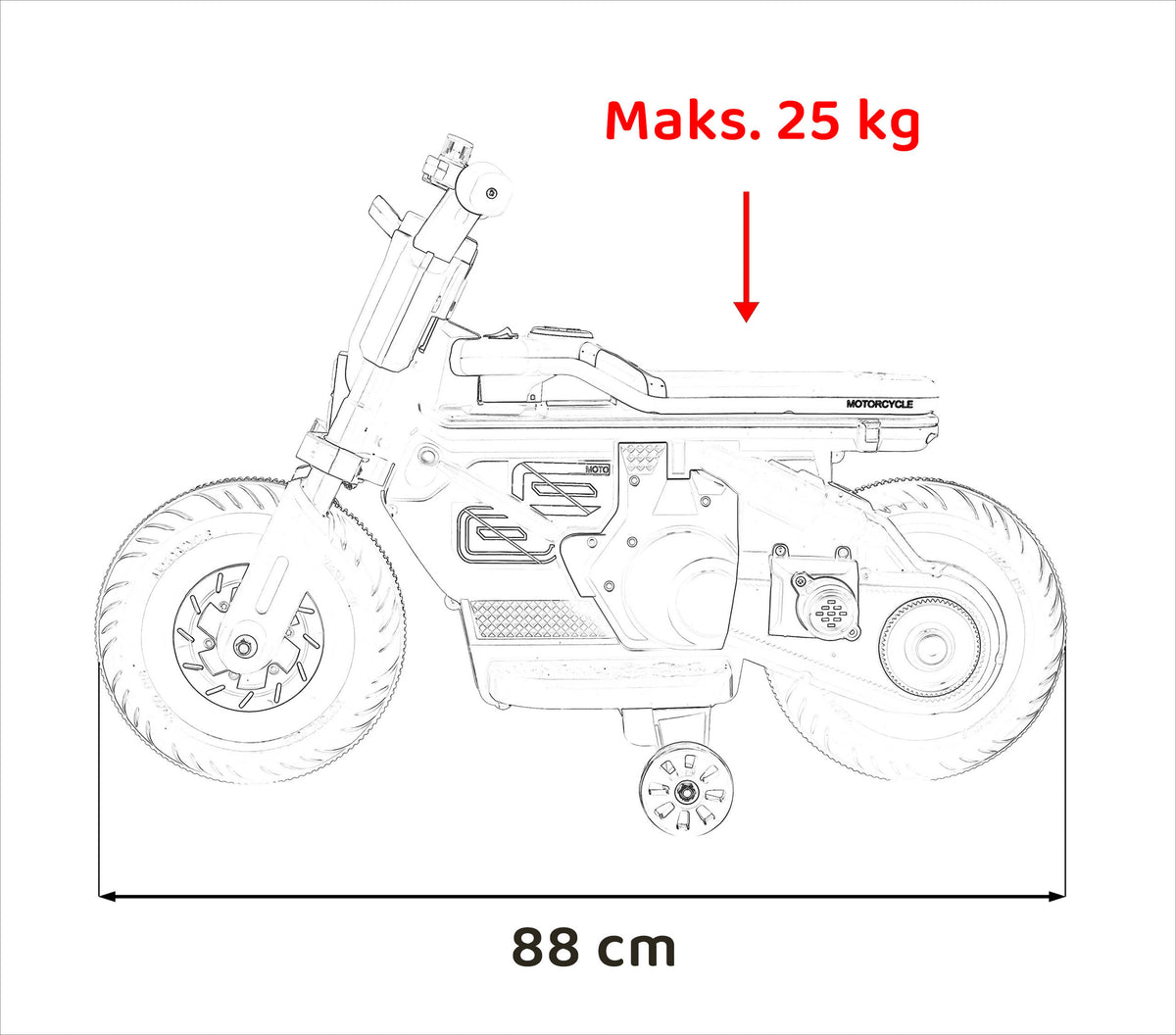 Motor Future 88 vehicle Black