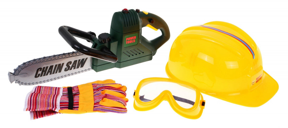 Large chainsaw set