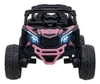 Elektrická buggy CAN-AM Maverick 24 V – ružová