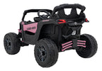 Elektrická buggy CAN-AM Maverick 24 V – ružová